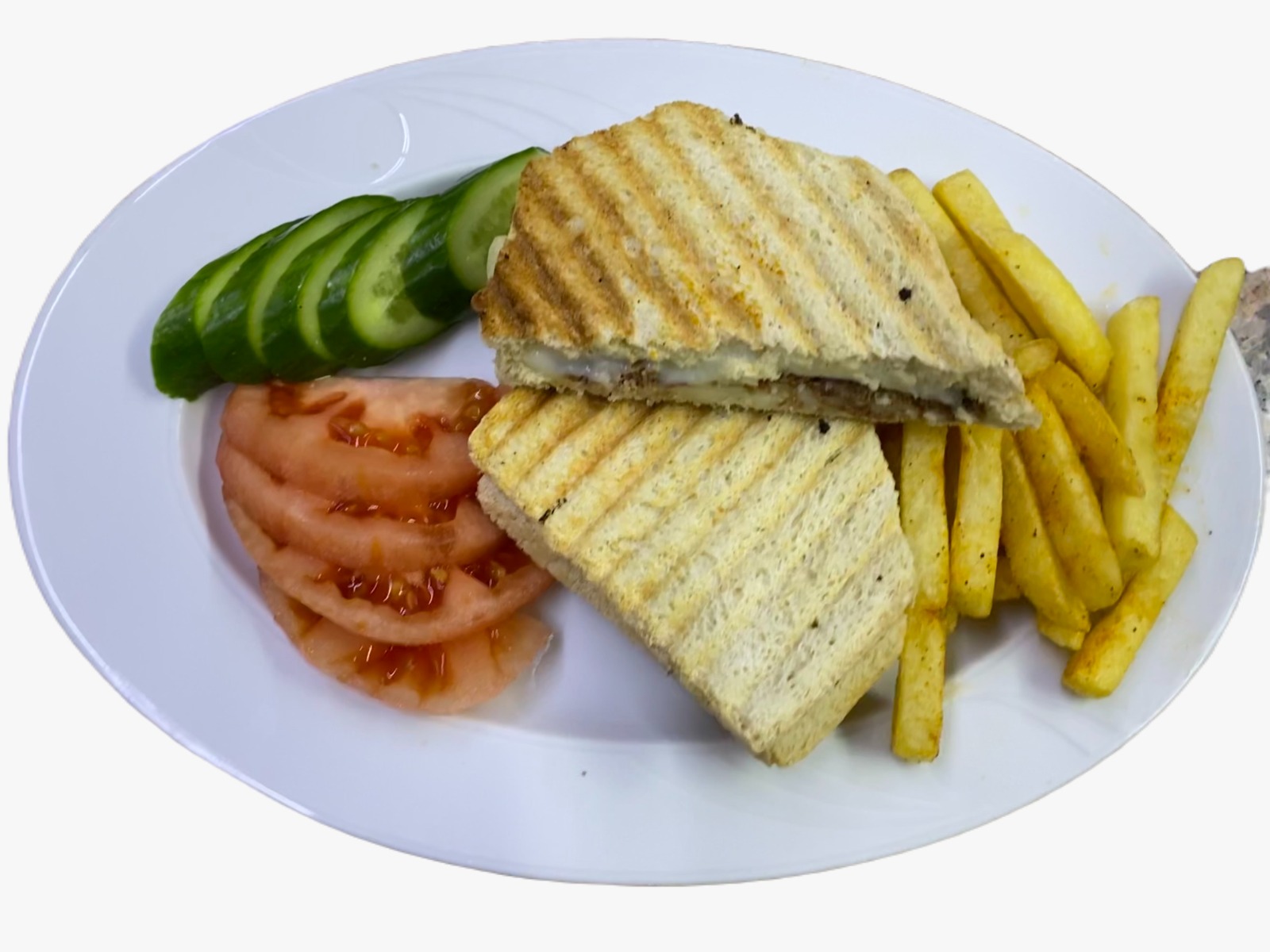 Kaşarlı Sucuklu Tost